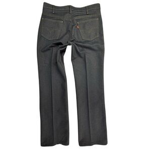 Vintage 70s Levis Bootcut Orange Tab Saddleman Pant 32x29 Blue 517 517-4317